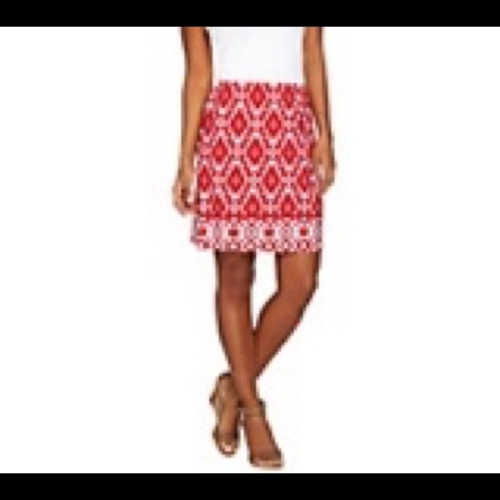 Susan Graver pull on skort. 2x. Liquid knit
